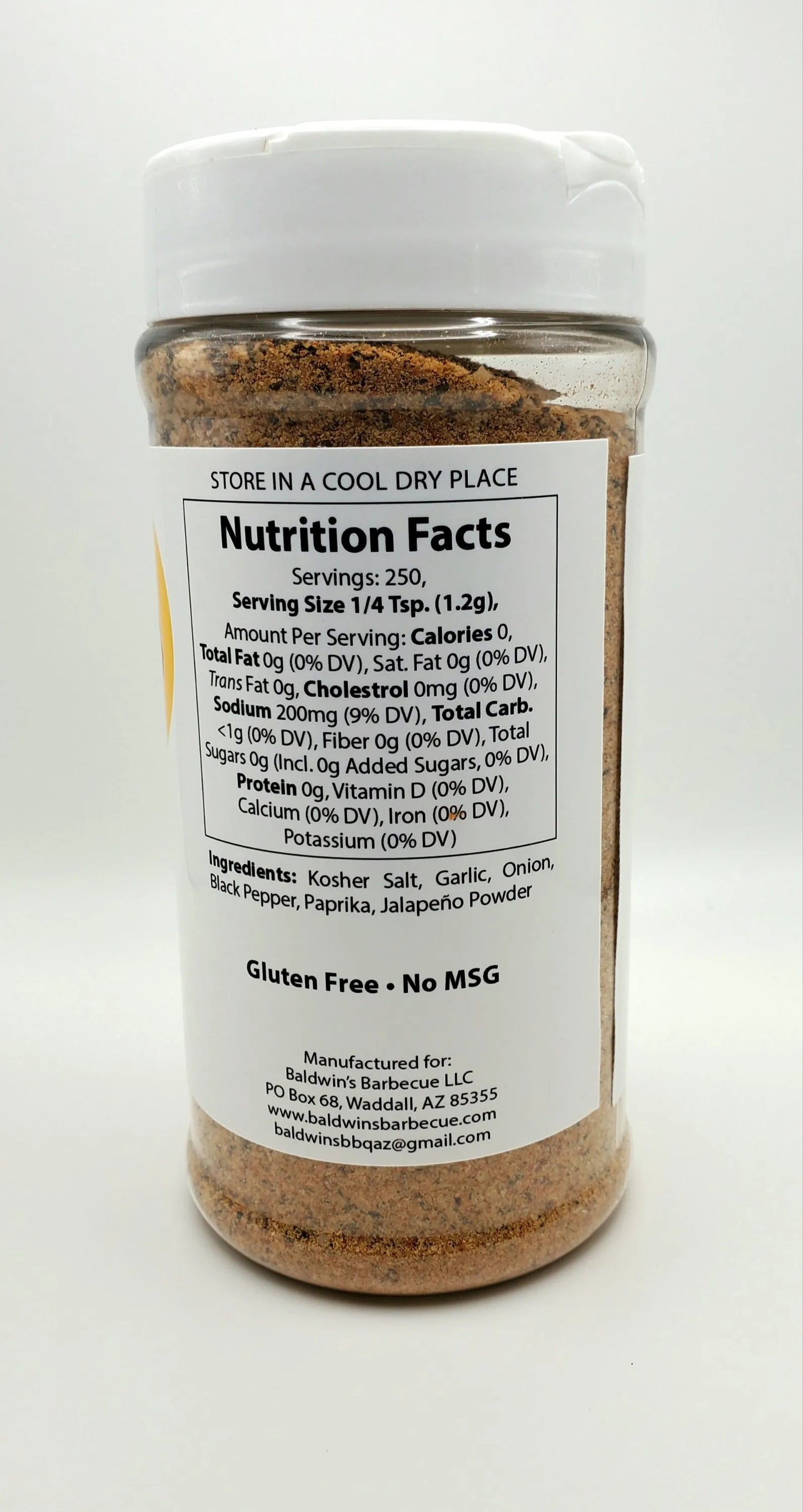 Baldwin’s Barbecue Arizona Blend Rub