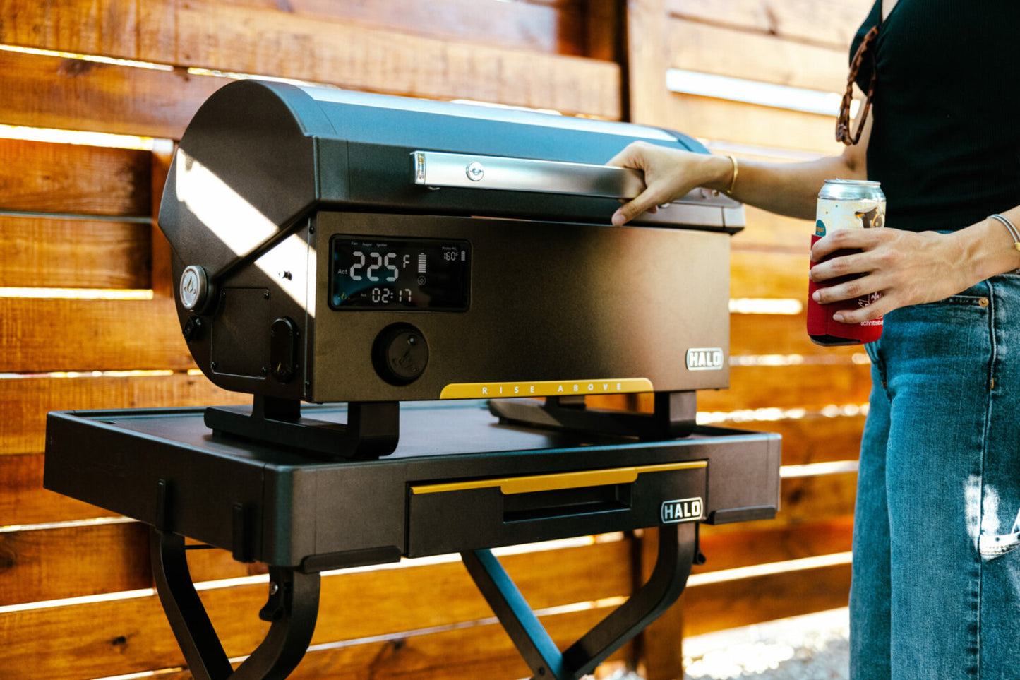 HALO Prime300 Countertop Pellet Grill