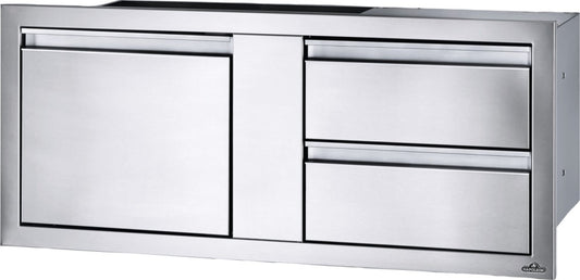 42" x 16" Single Door & Double Drawer Combo