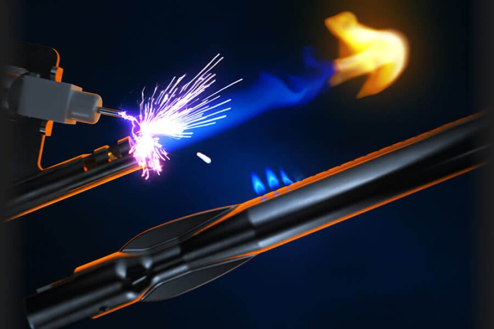 NG DUAL SIDE BURNER 30,000BTU