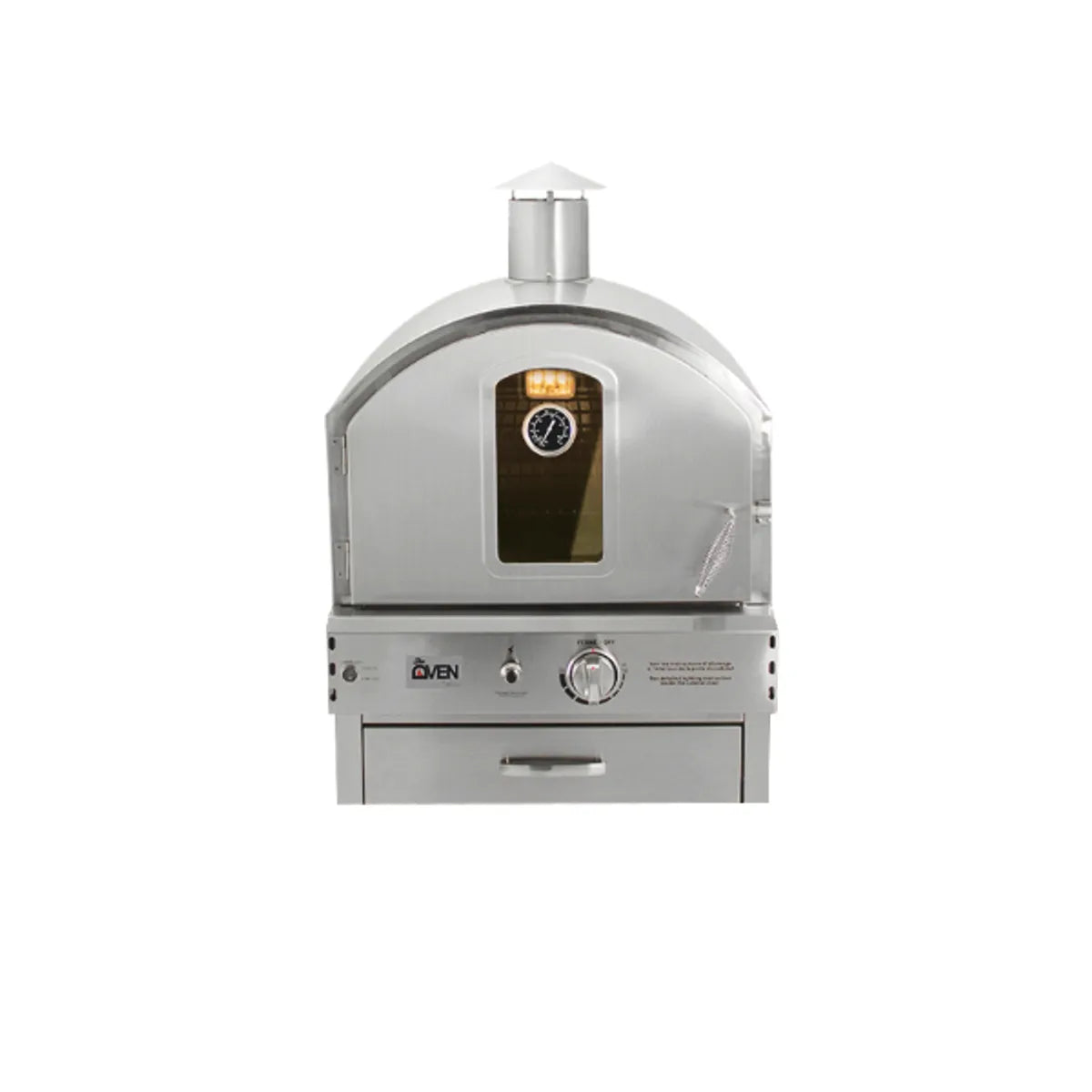 Summerset Built-In Countertop Outdoor Pizza Oven, Propane