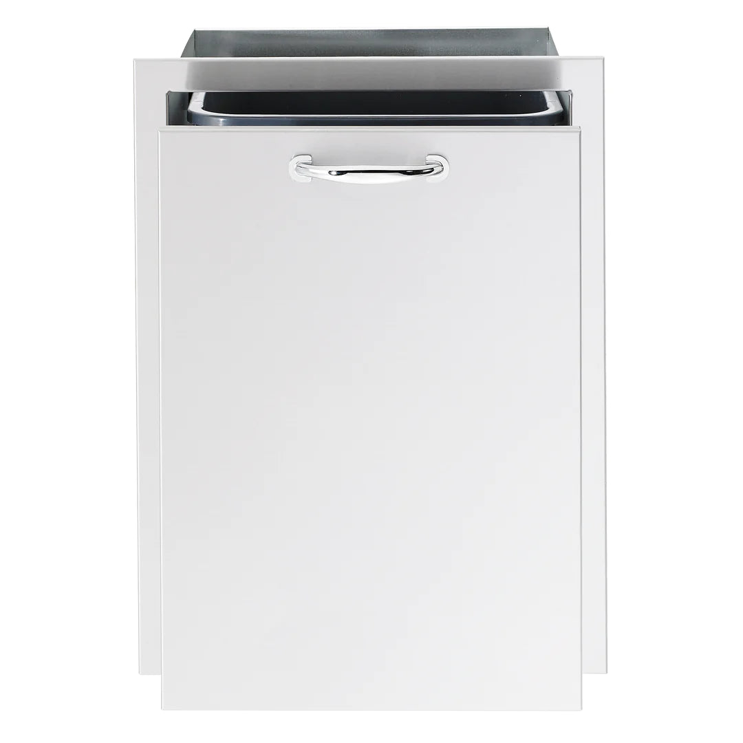Summerset 20" Stainless Steel Pull-Out Trash Drawer with 2 Bins