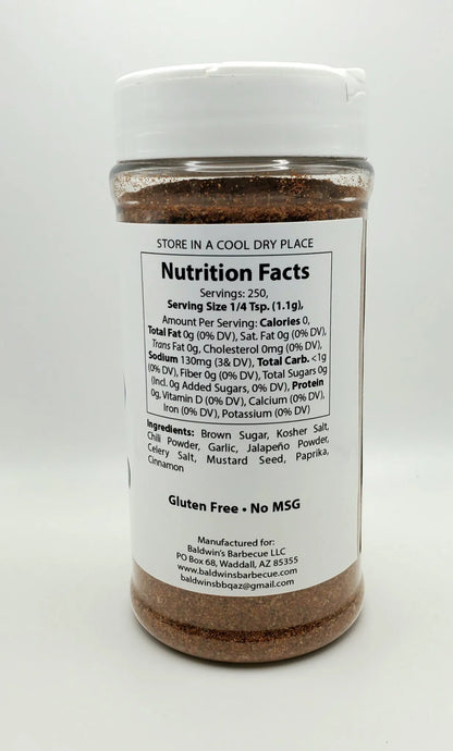 Baldwin’s Barbecue Jalapeno Porker Rub